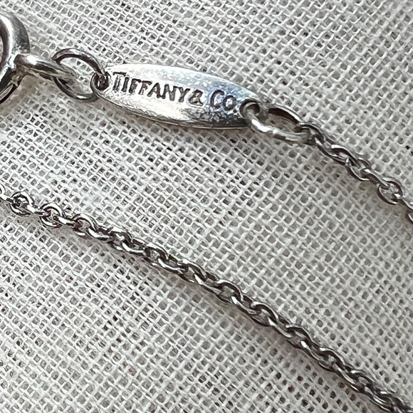 Tiffany & Co Necklace with Heart Pendant in 925 Silver - Picture 4 of 7